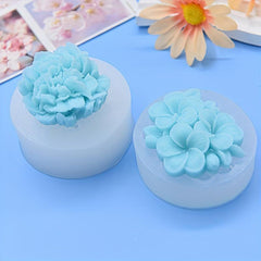 3D Flower Shape Chocolate Mold - Peony Frangipani Candy Mold