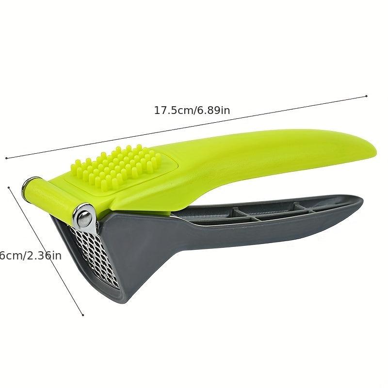 Stainless Steel Garlic Press Mincer Crusher Kitchen Chopper