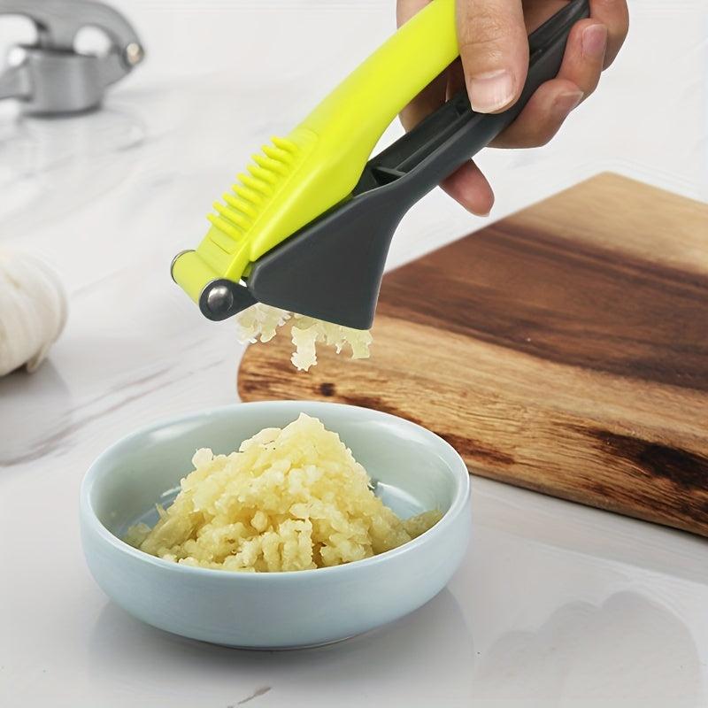 Stainless Steel Garlic Press Mincer Crusher Kitchen Chopper