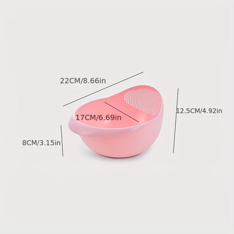 Rice Washing Drain Basket Filter Colander Multifunction
