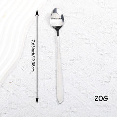Halloween Stainless Steel Spoon Dead Inside But Caffeinated