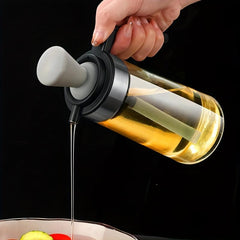 Leak Proof Glass Dispenser Bottle with Brush