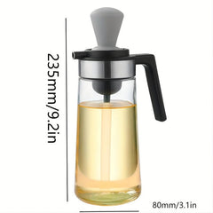 Leak Proof Glass Dispenser Bottle with Brush