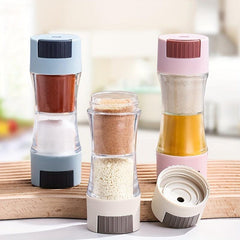 Double Layer Seasoning Tank Sealed Spice Bottle Moisture-proof Household Kitchen
