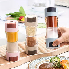 Double Layer Seasoning Tank Sealed Spice Bottle Moisture-proof Household Kitchen