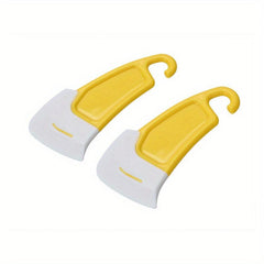 2pcs Silicone Scraper Shovel Pot Cleaning High Temp Resistant Non-stick