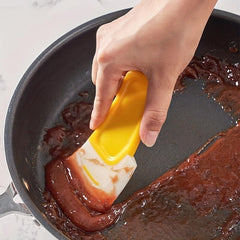 2pcs Silicone Scraper Shovel Pot Cleaning High Temp Resistant Non-stick