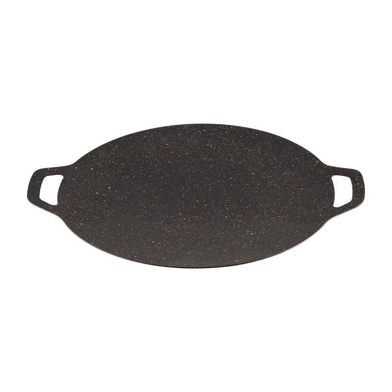 Iron Baking Pan BBQ Tray Non-stick Household Commercial Outdoor Portable