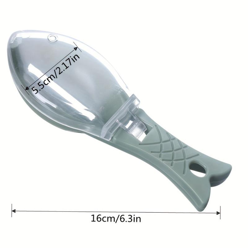 2pcs Fish Scale Remover Plastic Fish Scale Peeler Fish Scale Remover Cleaner