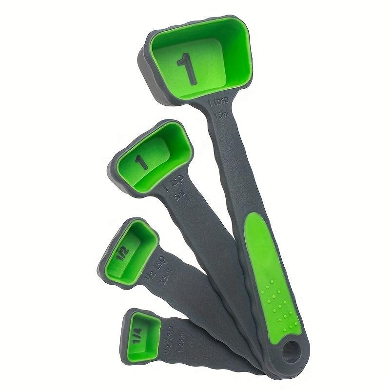 8pcs Collapsible Measuring Cups Set Metric Tag Liquid Dry Measurement Tools
