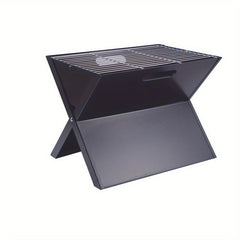 X Shaped Foldable BBQ Rack Outdoor Camping Picnic Cookware