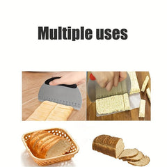 1pc Stainless Steel Pastry Scraper Chopper Cutter with Scale