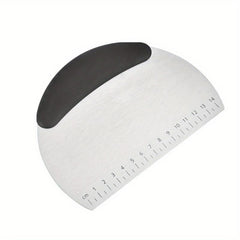 1pc Stainless Steel Pastry Scraper Chopper Cutter with Scale