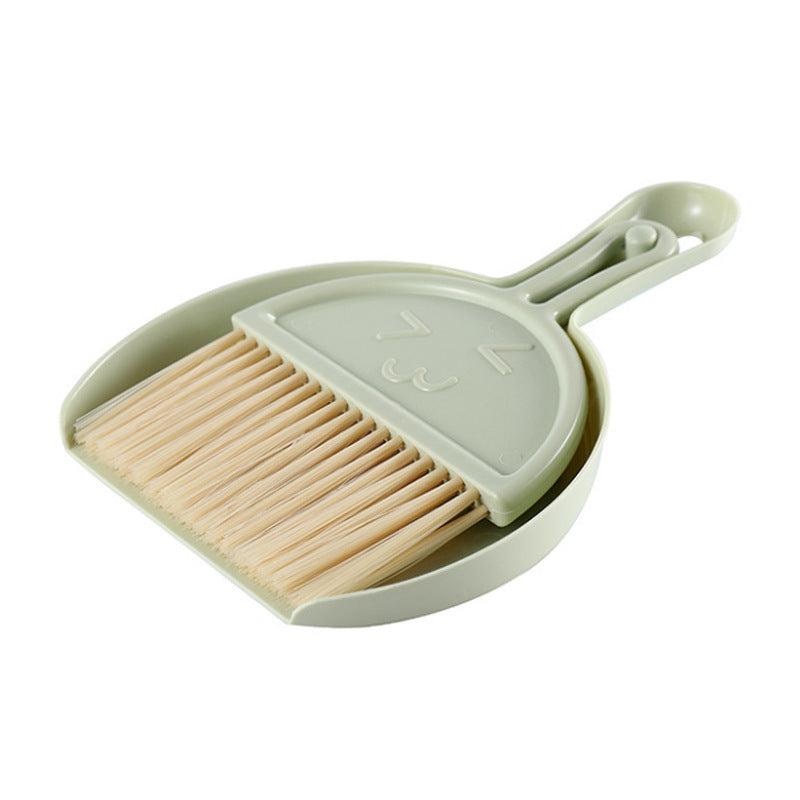 Desktop Mini Broom Keyboard Cleaning Brush Set With Dustpan