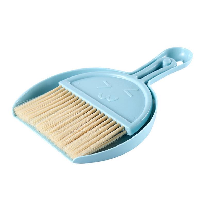 Desktop Mini Broom Keyboard Cleaning Brush Set With Dustpan
