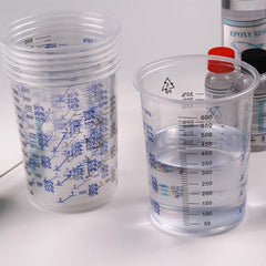 10pcs Disposable Clear Paint Cup Mixing Cups 20-29oz Plastic