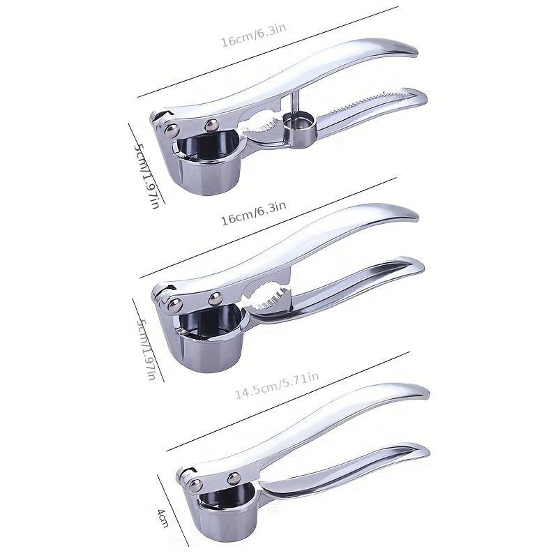 Garlic Press Metal Garlic Mincer Kitchen Garlic Chopper