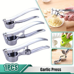 Garlic Press Metal Garlic Mincer Kitchen Garlic Chopper