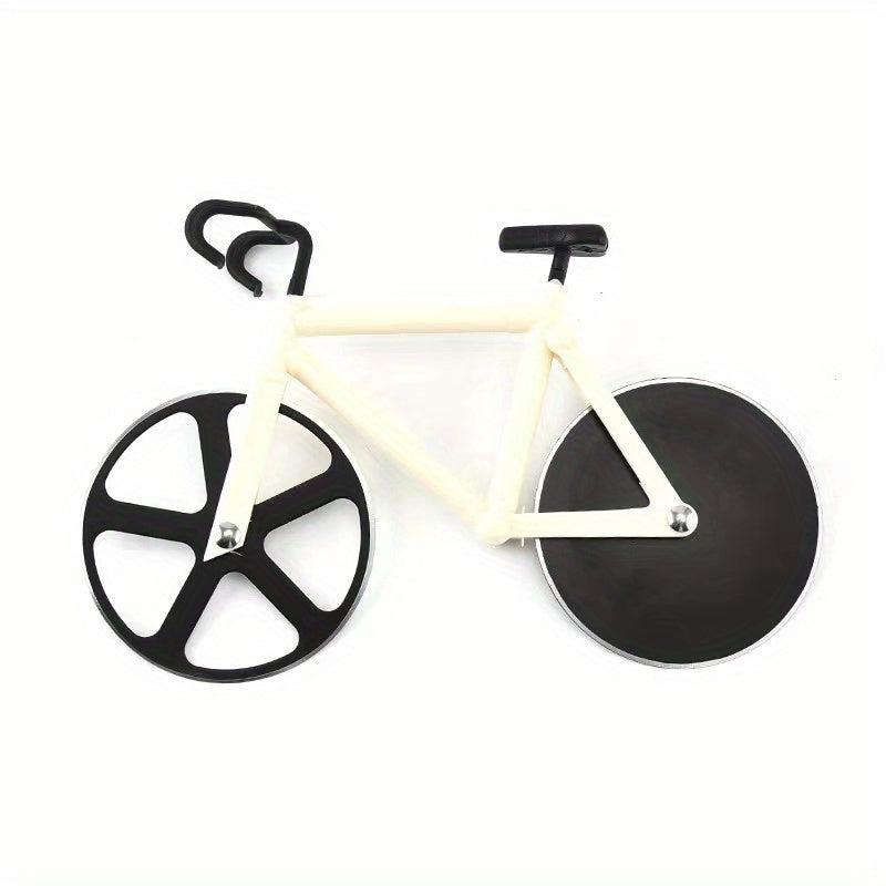 Bicycle Shaped Stainless Steel Pizza Cutter Wheel