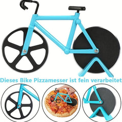 Bicycle Shaped Stainless Steel Pizza Cutter Wheel