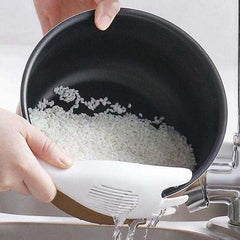 Multifunctional Rice Washer Drainer Filter Spoon