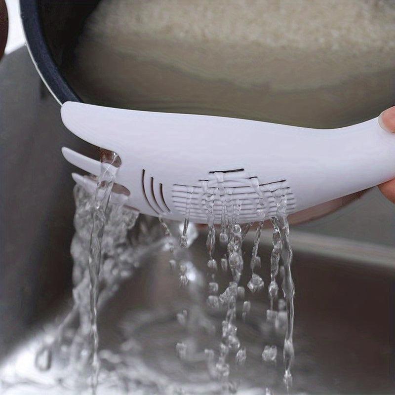 Multifunctional Rice Washer Drainer Filter Spoon