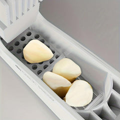4in1 Garlic Press Stainless Steel Garlic Slicer