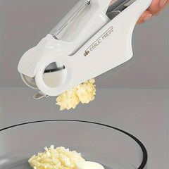 4in1 Garlic Press Stainless Steel Garlic Slicer