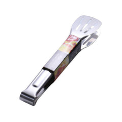 1pc Stainless Steel Food Tongs BBQ Clip Durable Household Kitchenware
