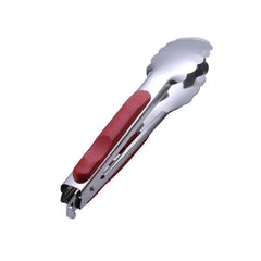 1pc Stainless Steel Food Tongs BBQ Clip Durable Household Kitchenware