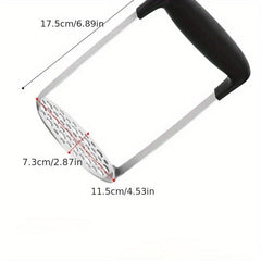 Stainless Steel Potato Masher with Non Slip Handle