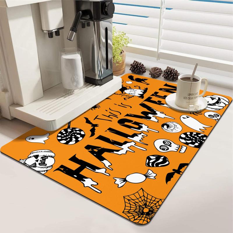 Absorbent Dish Drying Pad for Kitchen Countertop
