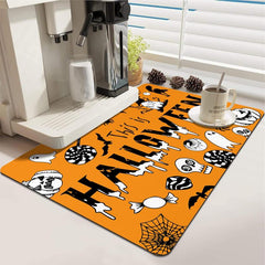 Absorbent Dish Drying Pad for Kitchen Countertop