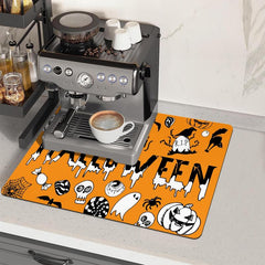 Absorbent Dish Drying Pad for Kitchen Countertop