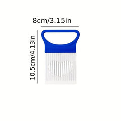 Stainless Steel Onion Slicer Holder - Creative Onion Cutter