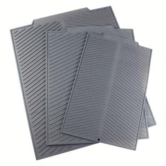 Silicone Dish Drying Pad - Absorbent Kitchen Countertop Mat