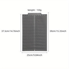 Silicone Dish Drying Pad - Absorbent Kitchen Countertop Mat