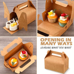 50Pcs Favor Treat Boxes Bulk Gable Boxes Goodies Box