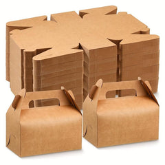 50Pcs Favor Treat Boxes Bulk Gable Boxes Goodies Box