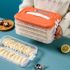 Dumpling Organizer Stackable Food Storage Containers