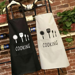 Stain Resistant Adjustable Apron With Pockets
