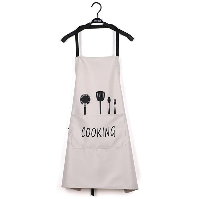 Stain Resistant Adjustable Apron With Pockets