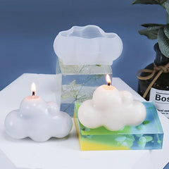 3D Cloud Shape Silicone Mold for Scented Candles
