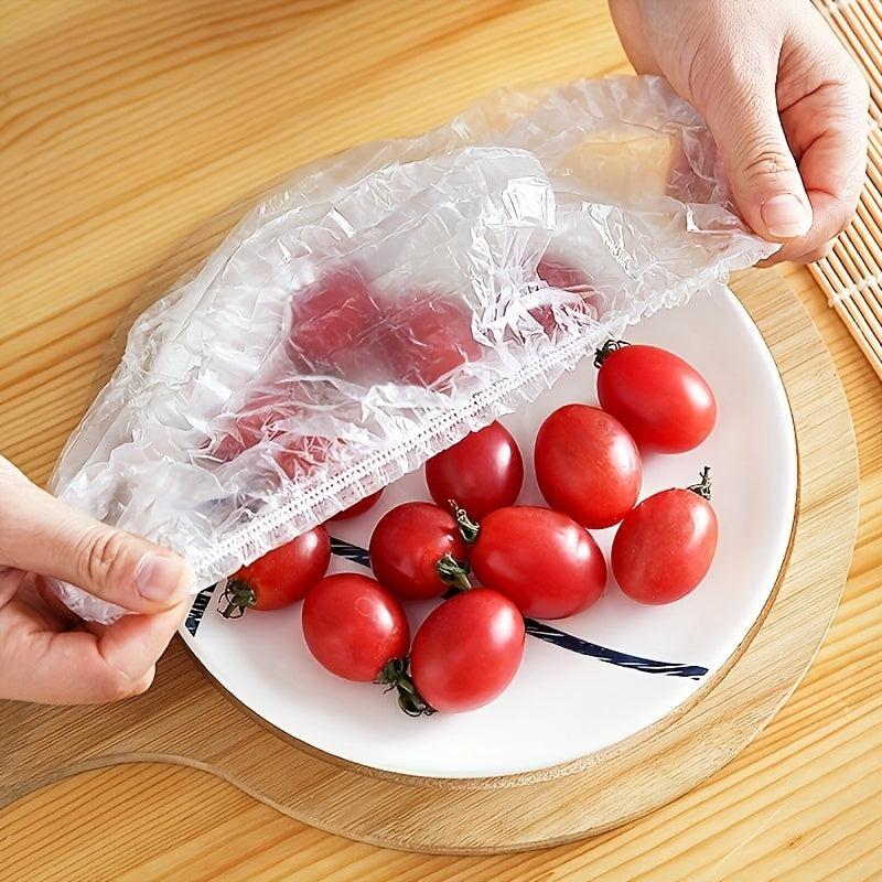 Cling Film Sleeve Storage Box with Wall Mount and 100 Plastic Wrap