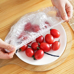 Cling Film Sleeve Storage Box with Wall Mount and 100 Plastic Wrap