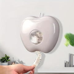 Cling Film Sleeve Storage Box with Wall Mount and 100 Plastic Wrap