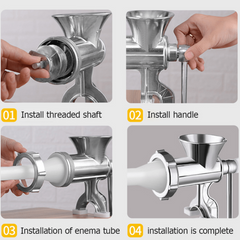 Household Manual Meat Grinder Hand Shake Sausage Machine