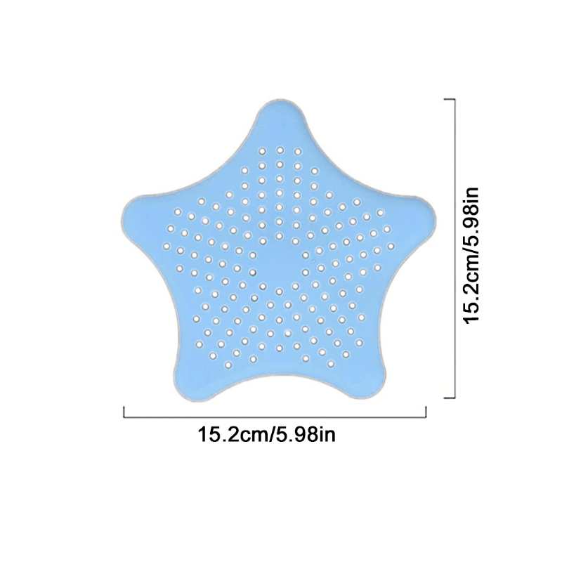 Starfish Hair Catcher Bathroom Drain Strainer Hair Catcher