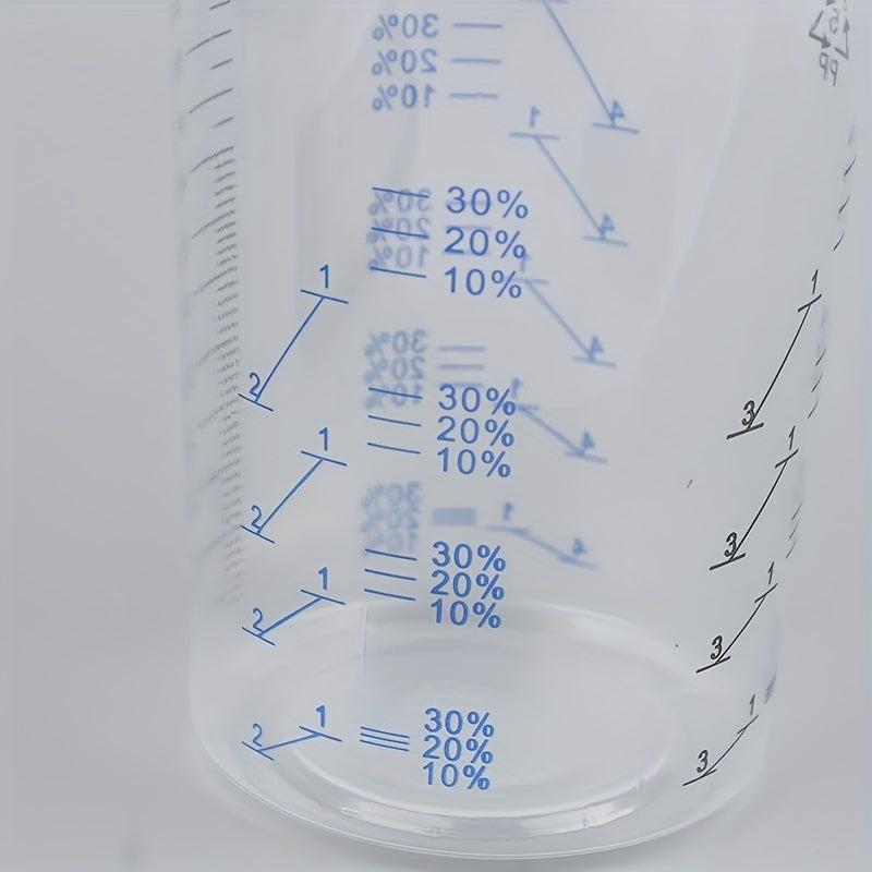 Set of 50 Paint Mixing Cups 600ml Calibrated Plastic Mixing Pots