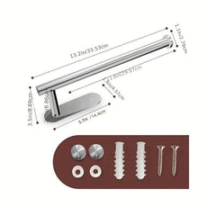 Adhesive Paper Towel Holder Stainless Steel
